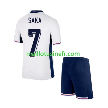Maillot de Foot Angleterre SAKA 7 Domicile UEFA EURO 2024 - Enfant Maillot de Foot Angleterre SAKA 7 Domicile UEFA EURO 2024 - Enfant